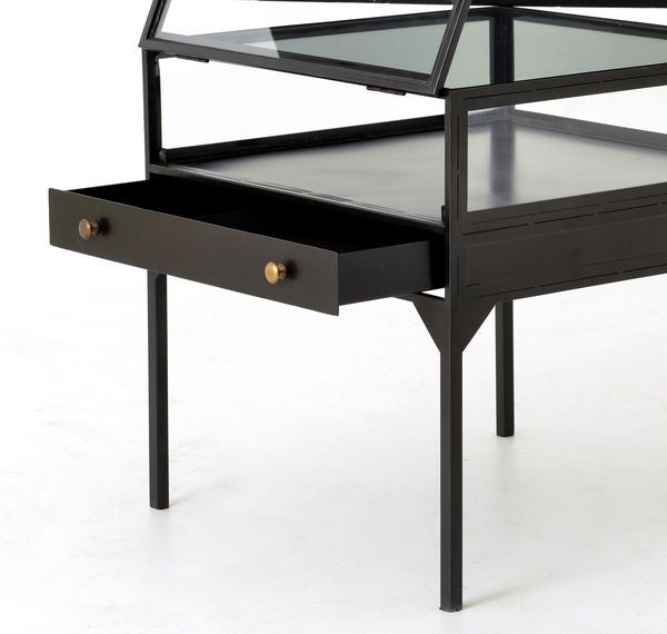 Shadow Box End Table - Black image 8