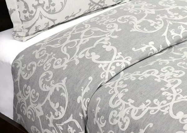 Product Image 3 for Charcoal Lido Jacquard Duvet from Classic Home Furnishings