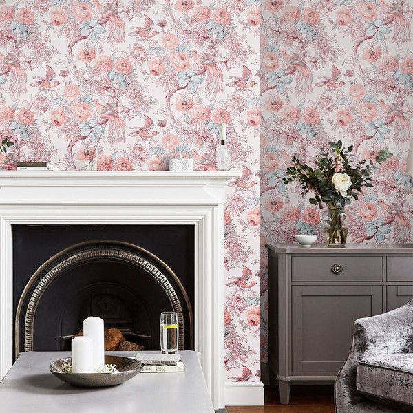 Product Image 2 for Laura Ashley Birtle Blush Botanical Wallpaper from Graham & Brown