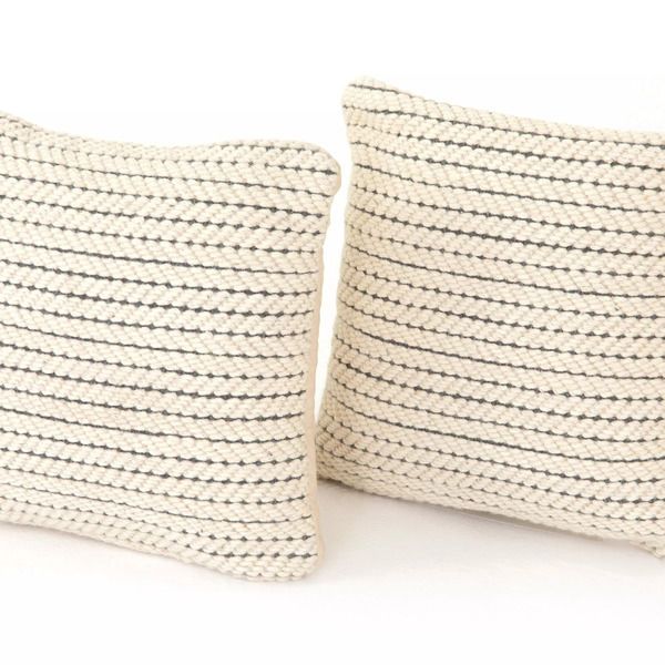 Ari Rope Weave Pillow, Set Of 2 image 3