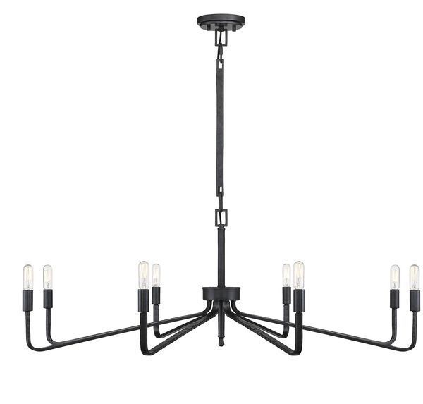 Product Image 2 for Salem 8 Light Forged Iron Chandelier from Savoy House 