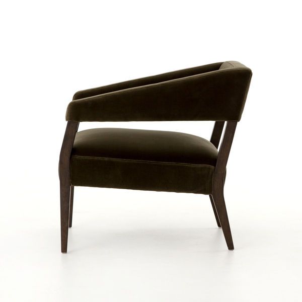 Gary Club Chair - Olive Green image 6