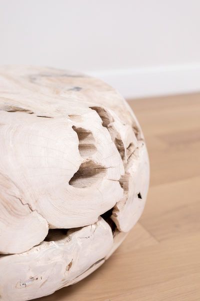 Product Image 7 for Sylvester Round Weathered Teak Root Stool from Blaxsand