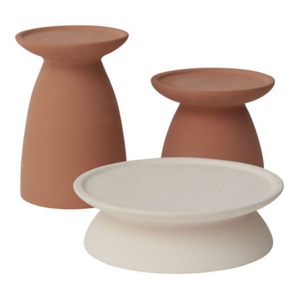 Product Image 4 for Tierra White Candleholder from Accent Decor