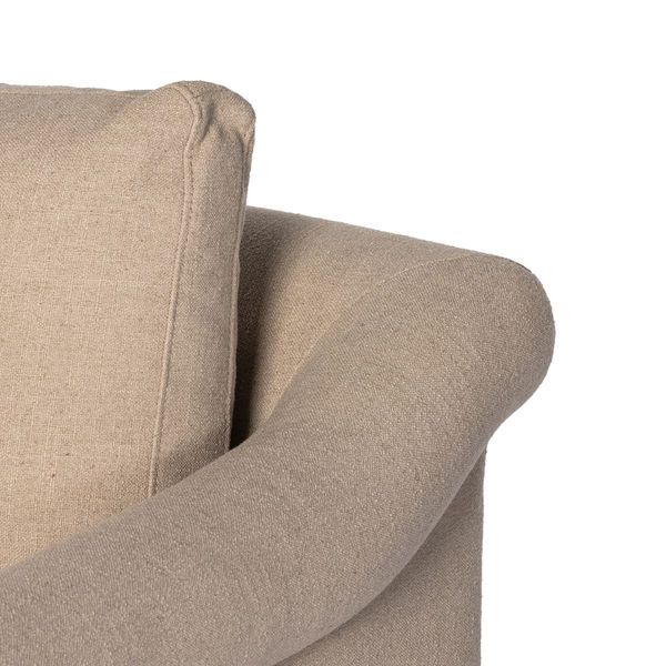 Product Image 9 for Mollie Tan Fabric Chaise Lounge from Four Hands