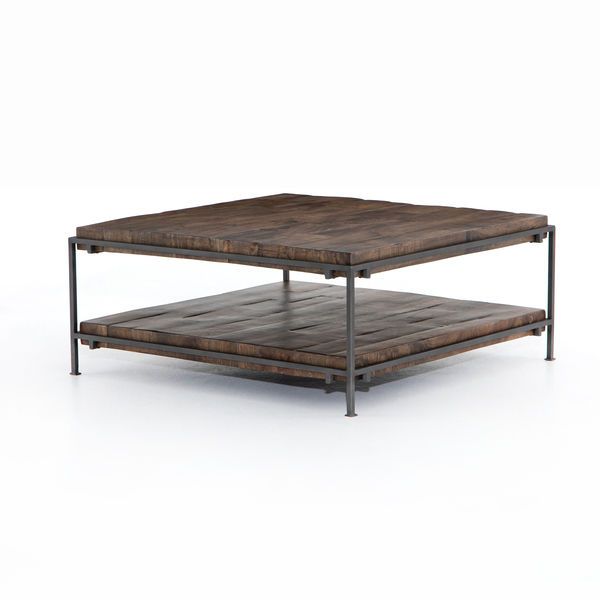 Product Image 4 for Simien Square Coffee Table Gunmetal from Four Hands