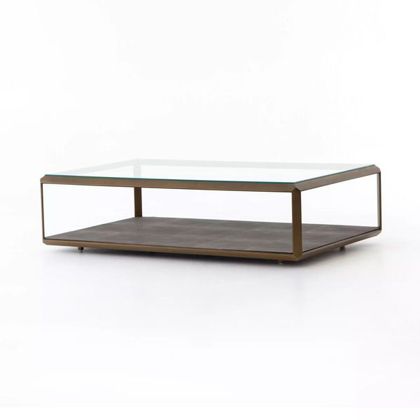 Product Image 6 for Shagreen Shadow Box Coffee Table from Four Hands