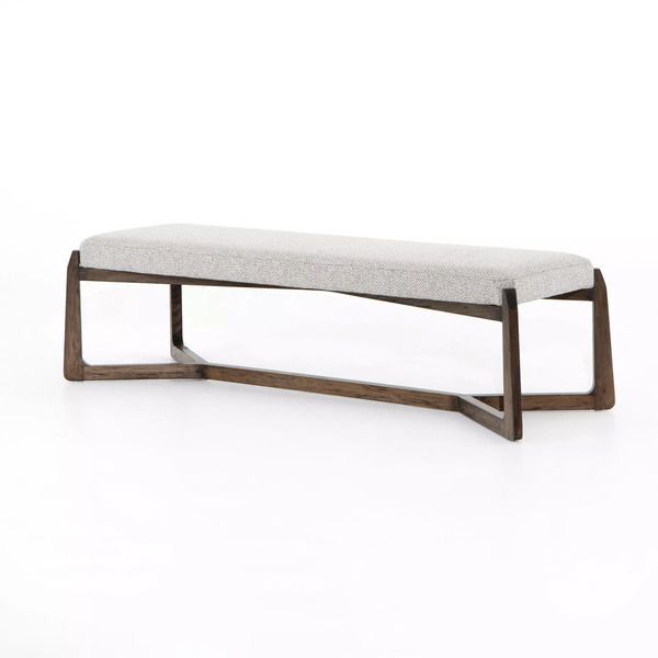 Product Image 8 for Roscoe Bench Brunswick Pebble from Four Hands