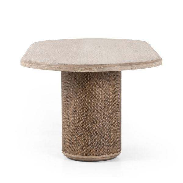 Product Image 4 for Kiara Dining Table-Weathered Blonde from Four Hands