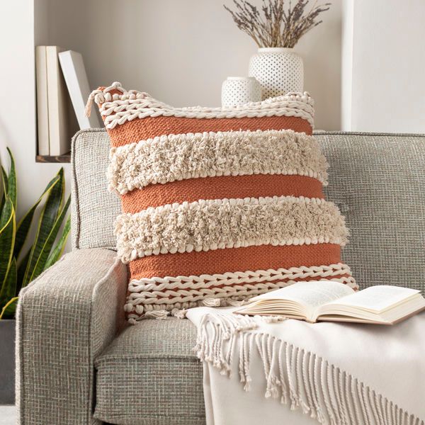 Product Image 2 for Helena Burnt Orange Pillow from Surya