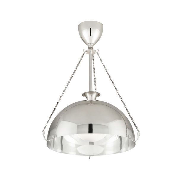 Product Image 1 for Levette 1-Light Small Aged Silver Pendant Light from Hudson Valley
