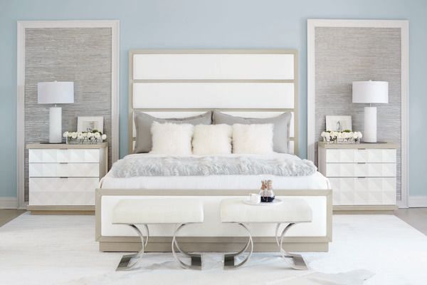 Axiom Upholstered Panel Bed image 7