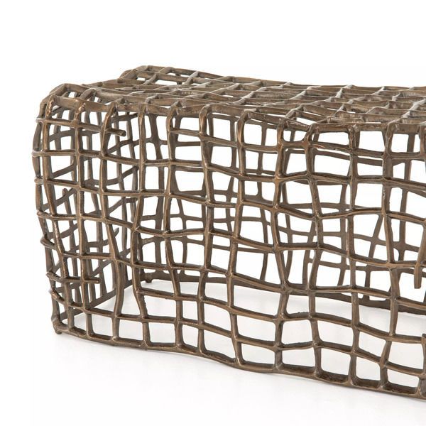 Product Image 3 for Zander Outdoor Bench Aged Bronze from Four Hands