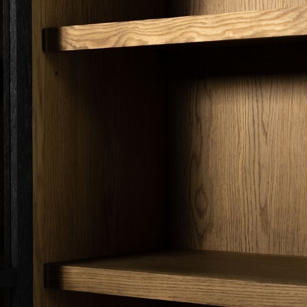 Product Image 11 for Millie Matte Black Wood Double Cabinet from Four Hands