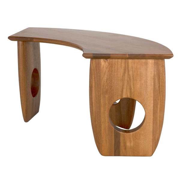 Product Image 5 for Lobster Dark Walnut Wood Desk from Noir