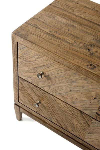 Product Image 3 for Thaxton Oak Nightstand from Theodore Alexander
