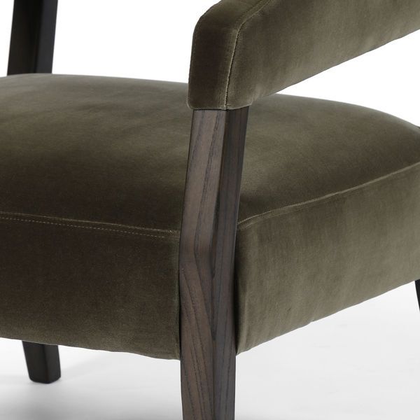 Gary Club Chair - Olive Green image 8