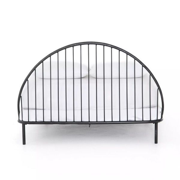 Product Image 5 for Waverly Black Iron Bed from Four Hands