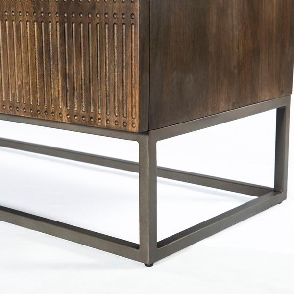 Product Image 7 for Kelby Media Console Carved Vintage Brown from Four Hands