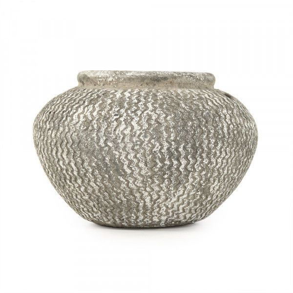 Product Image 3 for Distressed Cement Vase from Zentique