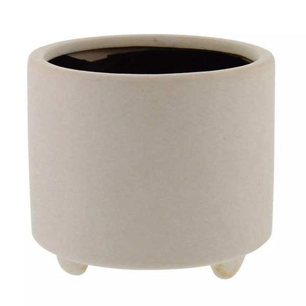 Product Image 4 for Simon Footed Planter, Ceramic, White / Matte White from Homart