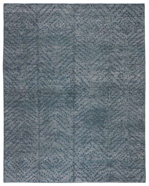 Product Image 4 for Teyla Handmade Dotted Blue/ Gray Rug from Jaipur 