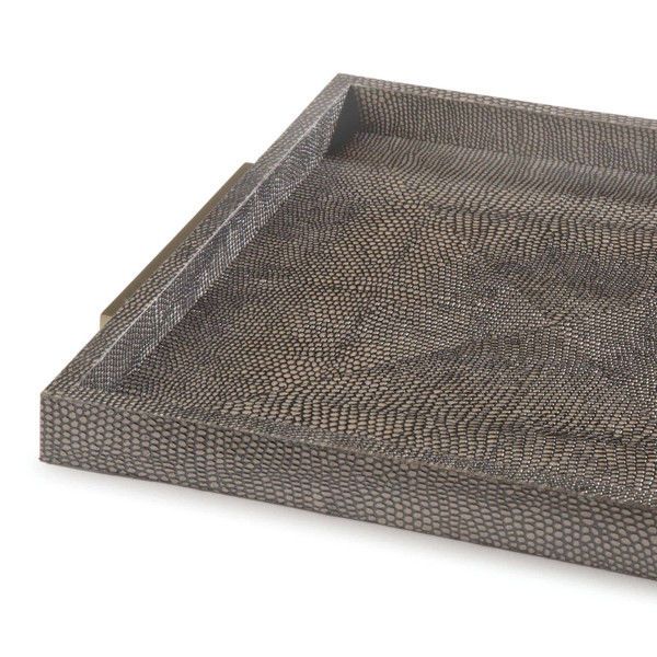 Product Image 1 for Square Shagreen Boutique Tray from Regina Andrew Design
