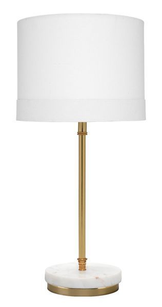 Grace Brass & Marble Table Lamp image 1