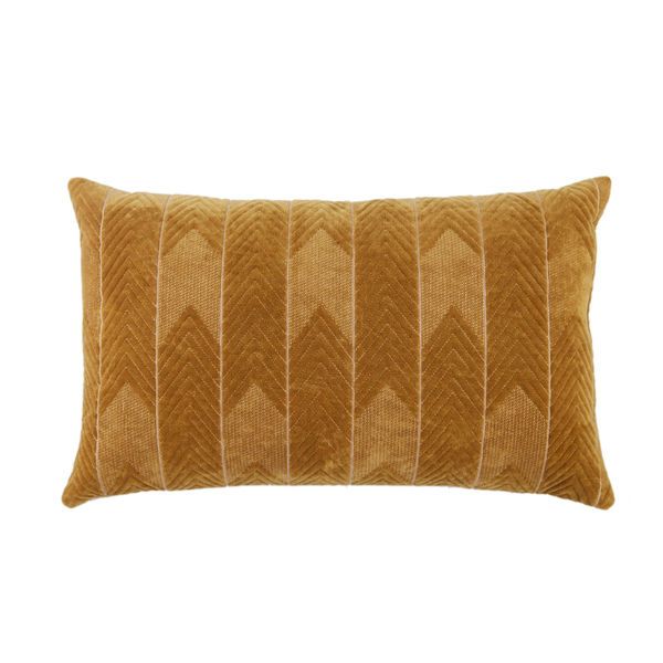 Product Image 5 for Bourdelle Chevron Beige Lumbar Pillow from Jaipur 