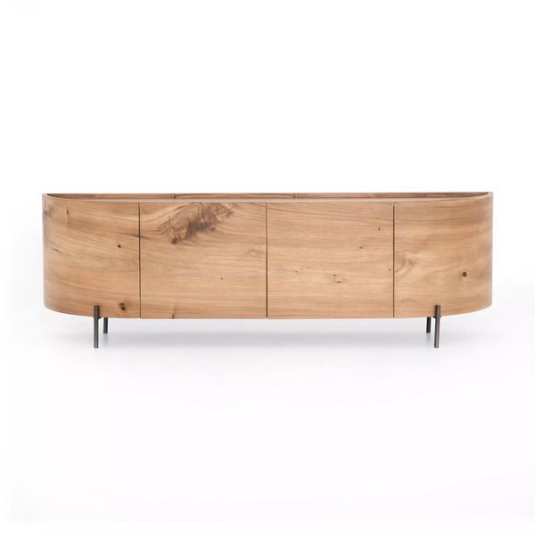 Product Image 8 for Lunas Media Console Gold Guanacaste from Four Hands