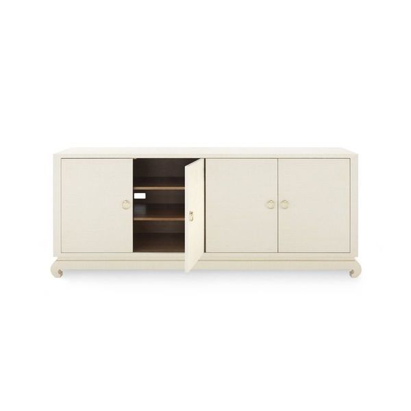 Product Image 5 for Meredith Extra Large 4-Door Cabinet from Villa & House