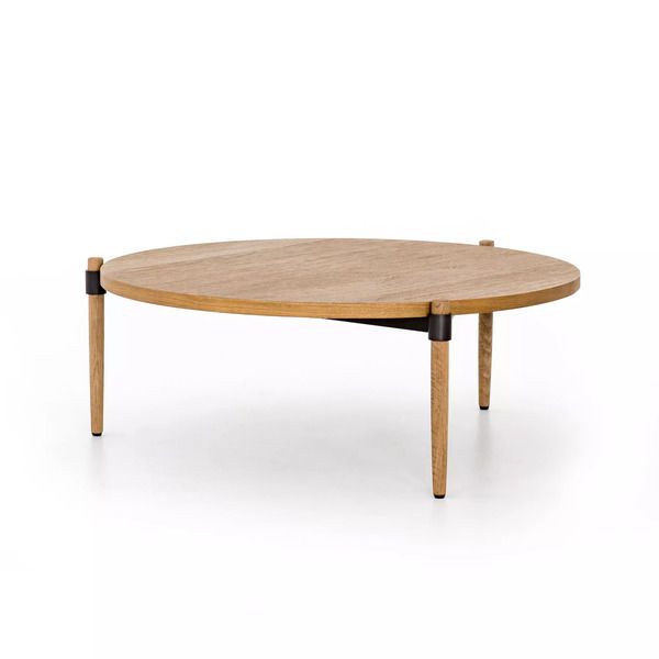 Product Image 5 for Holmes Coffee Table Smoked Drift Oak from Four Hands