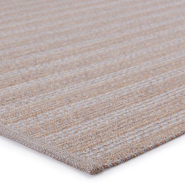Topsail Indoor/ Outdoor Striped Gray/ Taupe Rug image 2