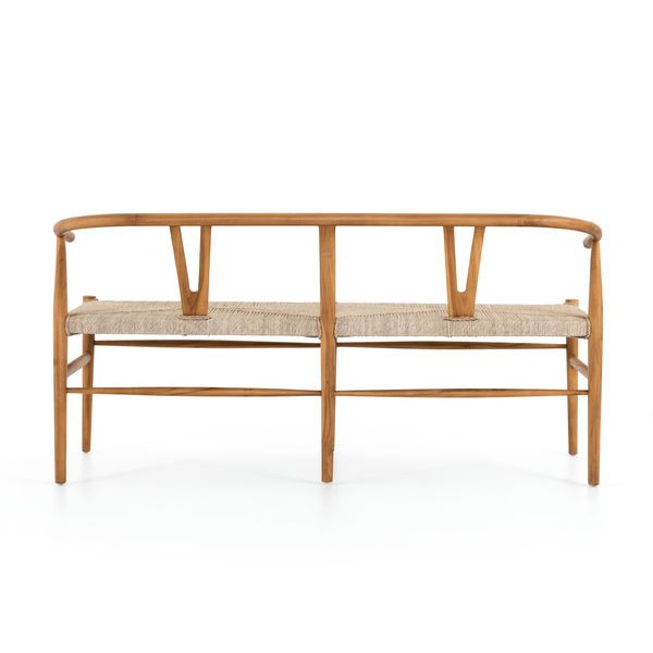 Product Image 9 for Muestra Dining Bench Natural Teak from Four Hands