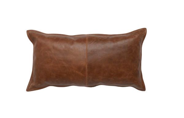 Product Image 2 for Kona Leather 16x36 Pillow (Set Of 2) from Classic Home Furnishings