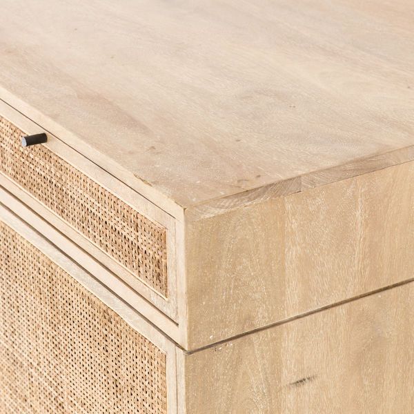 Product Image 5 for Carmel Cane Desk - Natural Mango from Four Hands