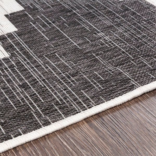 Product Image 3 for Eagean Black / Gray Indoor / Outdoor Rug from Surya