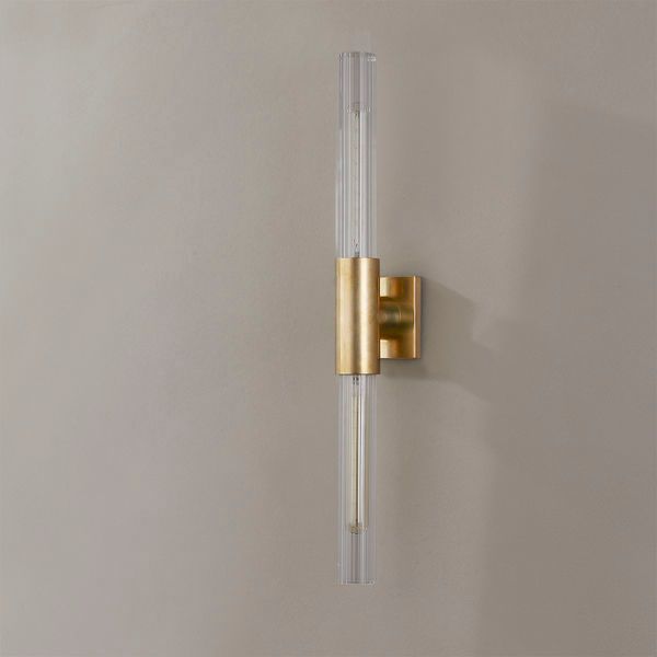 Product Image 4 for Asher 2-Light Wall Sconce - Aged Brass from Hudson Valley
