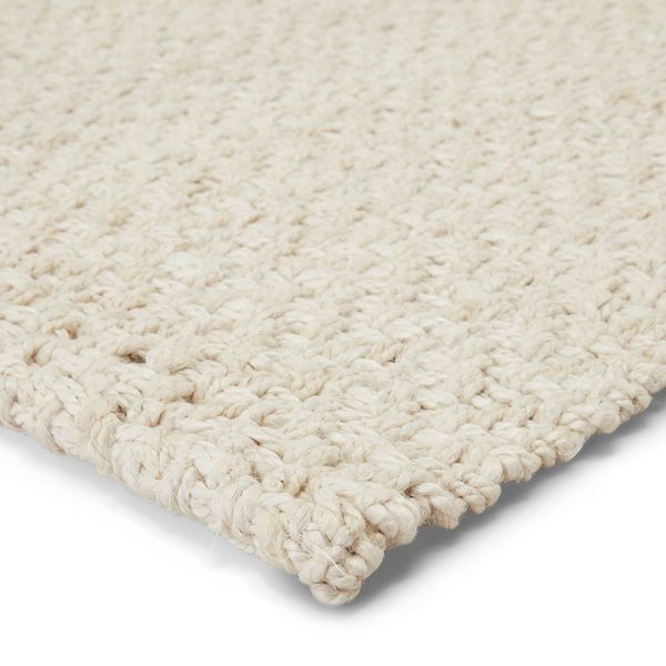 Product Image 4 for Tracie Natural Solid White Rug from Jaipur 