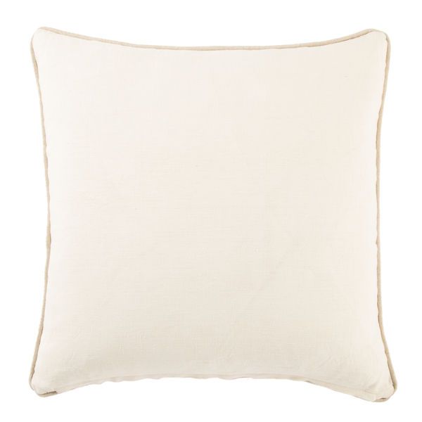 Product Image 4 for Venus Beige/ White Ikat  Throw Pillow 22 inch by Nikki Chu from Jaipur 