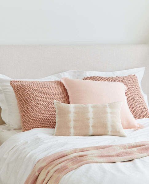 Light Pink Linen Pillow image 4