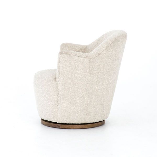 Product Image 7 for Aurora Small Knoll Natural Round Swivel Accent Chair  from Four Hands