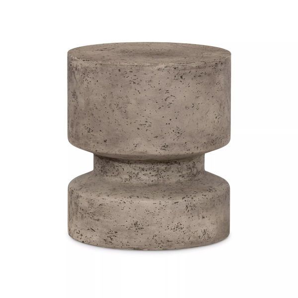 Product Image 2 for Nahla Outdoor End Table Graphite from Four Hands