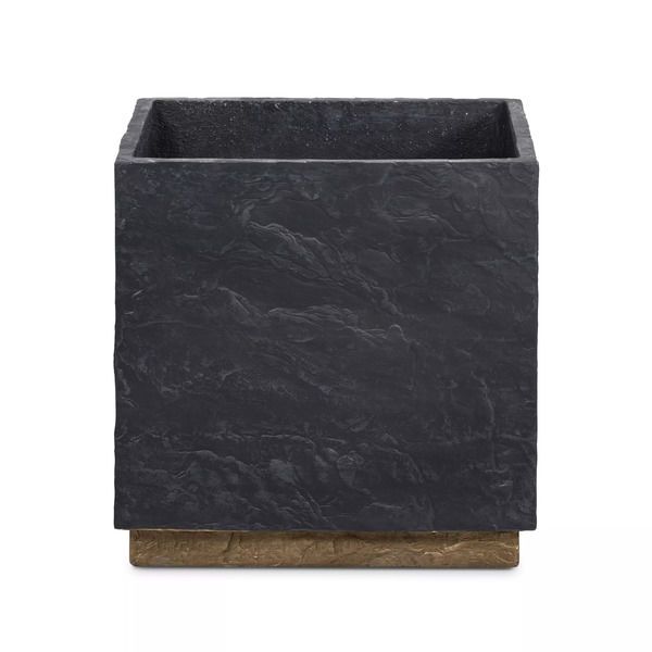 Product Image 4 for Ely Planter Dark Slate from Four Hands