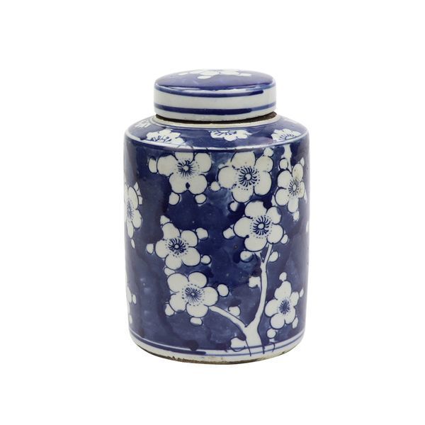 Product Image 1 for Blue & White Mini Tea Jar Blue Plum from Legend of Asia