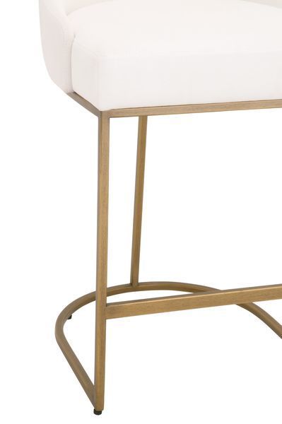 Product Image 4 for Parissa White Counter Stool (Set Of 2) from Essentials for Living