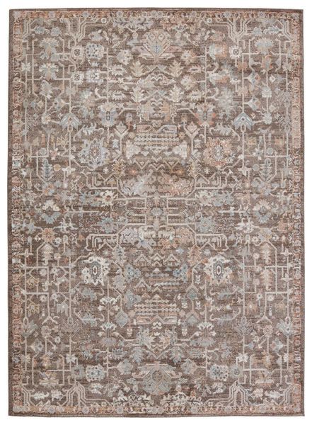Product Image 2 for Mariette Oriental Brown/ Light Gray Rug from Jaipur 