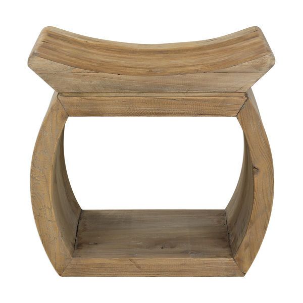 Product Image 2 for Connor Elm Accent Stool from Uttermost