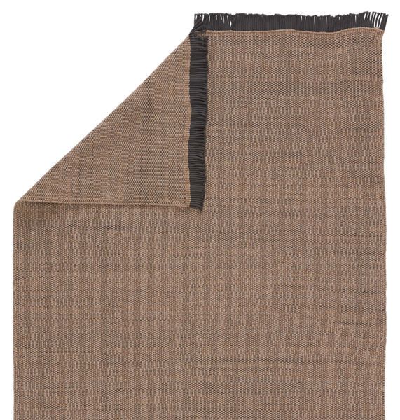 Product Image 3 for Savvy Indoor/ Outdoor Solid Tan/ Black Rug from Jaipur 