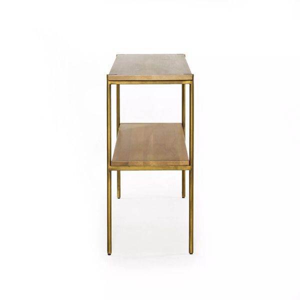 Product Image 5 for Carlisle Console Table Satin Brass from Four Hands